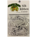 Silk Ribbon - 3mm Grey (4mtr pack)