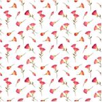 Fat Quarter - Canto Flower Buds Y3231-01 White 