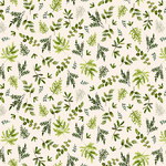 Fabric - Wild Wonder - Y4077-2 Fronds Light Cream