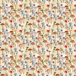 Fabric - Wild Wonder - Y4079-59 Mushrooms Butter