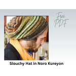 Free PDF Pattern - Noro Man’s Slouchy Hat