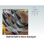 Free PDF Pattern - Noro Half and Half Blanket
