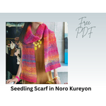 Free PDF Pattern - Noro Seedling Scarf