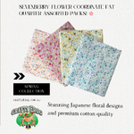 Sevenberry Flower Coordinate Fat Quarter Packs! 