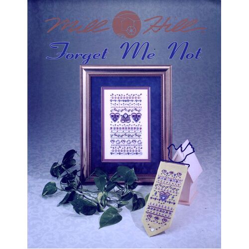 Mill Hill Cross Stitch Chart - Forget Me Not