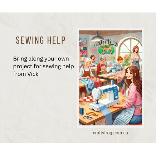 Sewing Help from Vicki