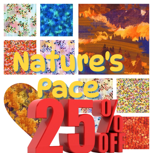 Robert Kaufman - Nature's Pace Fabric Collection