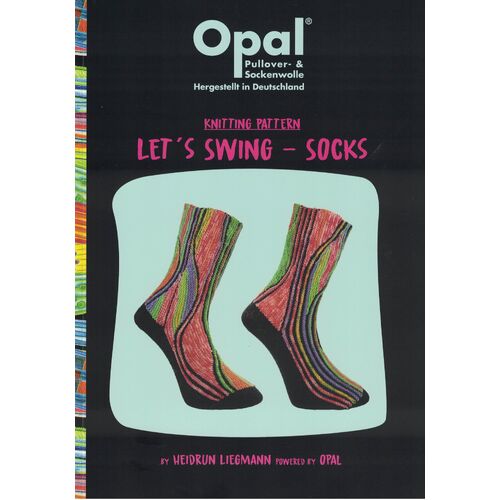 Knitting Pattern - Let's Swing  - Socks