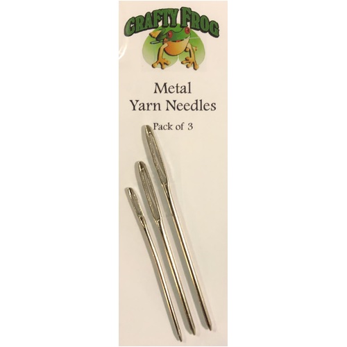 Yarn Needle - Metal (pack of 3)