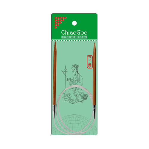 ChiaoGoo Premium Bamboo Circular Knitting Needles