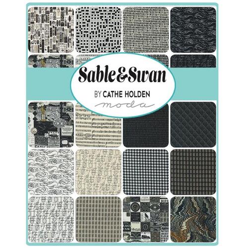 Fabric - Sable & Swan Collection by Moda Fabrics