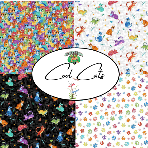 Cool Cats Fabric Collection by Nutex