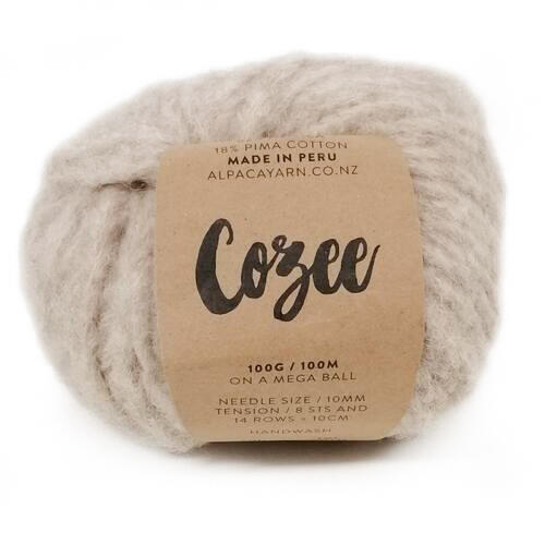 Alpaca Yarns - Cozee Mega 280 Oatmeal