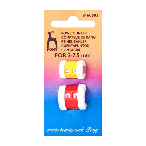 Pony Row Counter 2 pack 2 - 7mm