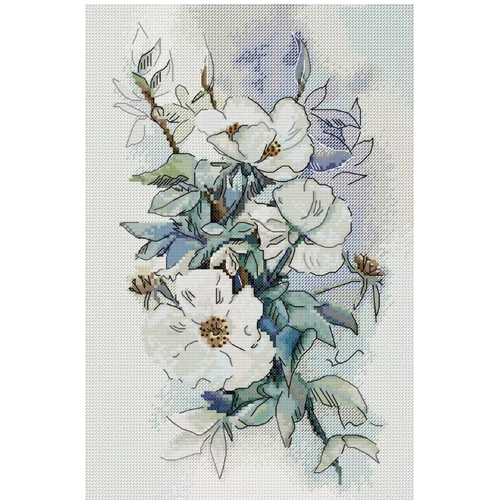 Cross Stitch Kit - Blooming Heather HA157