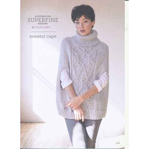 402 - Sweater Cape