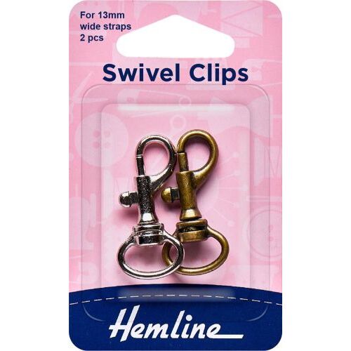 Swivel Clip 2 Pack - 13mm