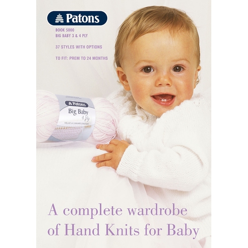  Patons Complete Wardrobe of Hand Knits for Baby 5000