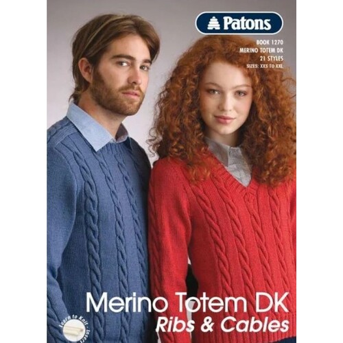 Patons Totem 8 Ply Ribs & Cables 1270