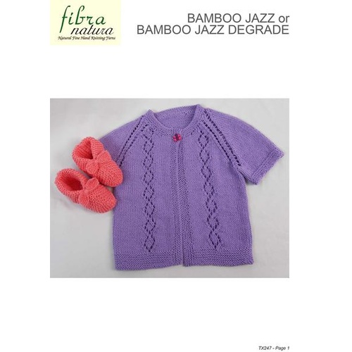 TX247 Bamboo Jazz Raglan Cardigan & Shoes