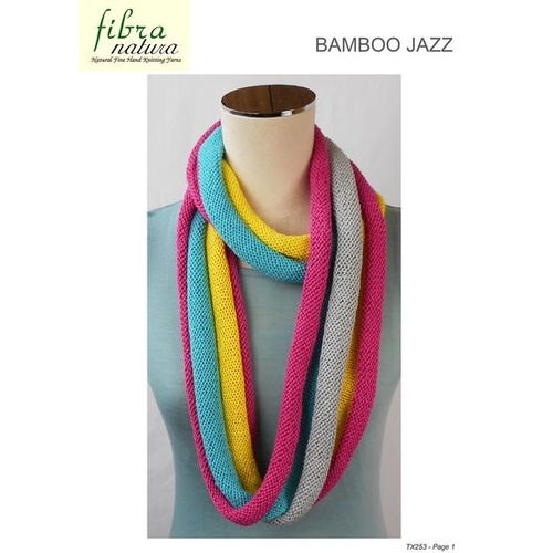 TX253 - Bamboo Jazz Infinity Scarf