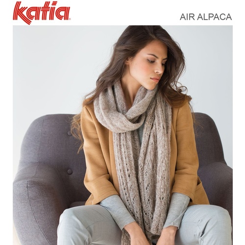 8816 Katia Air Alpaca Lace Scarf