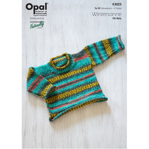 Opal Wintersonne Rolled Edges Sweater K3023