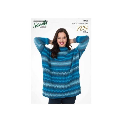 N1403 Poncho - Sweater 