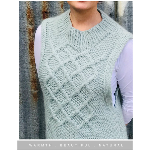 CY214 – Diamond Top Knitting Pattern - Firenze