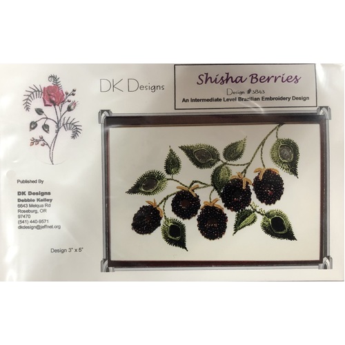 Embroidery #3843 Shisha Berries