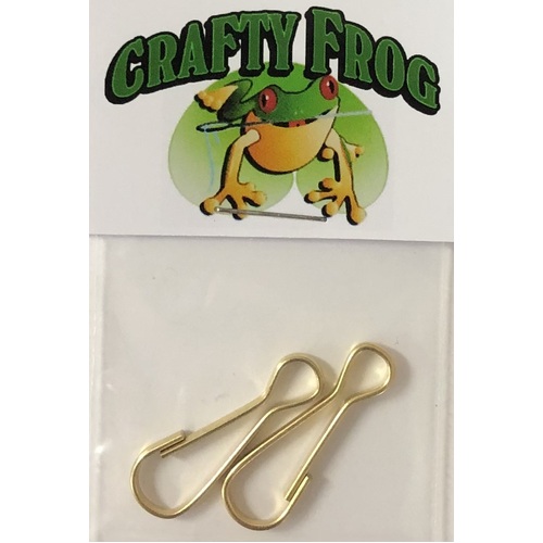 Finding - Greek Hook 25mm Gold (Pack of 2)