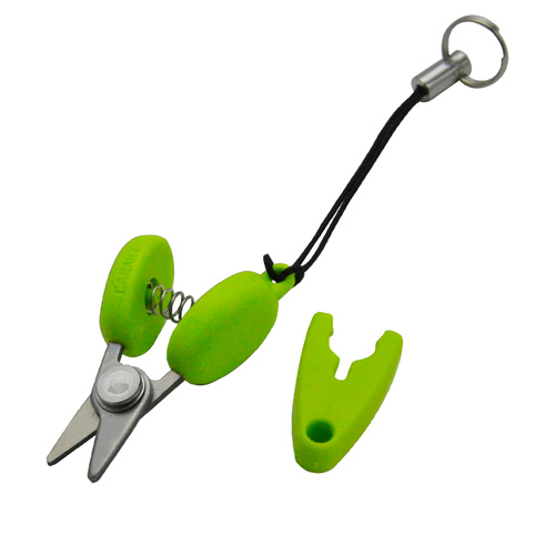 Canary Micro Scissors - Mini Castanet Thread Snips - Green