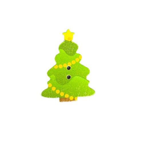 Button - 35mm Christmas Tree